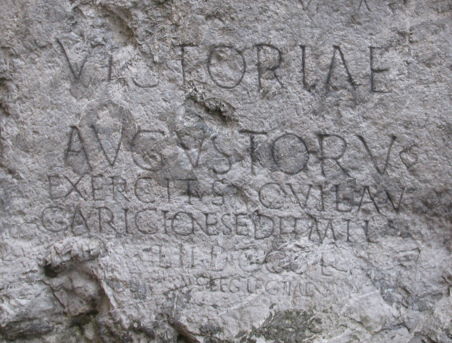 Inscription from Trenčín